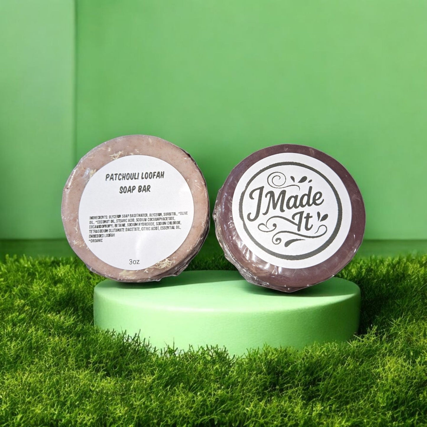 Patchouli Loofah Soap Bar*