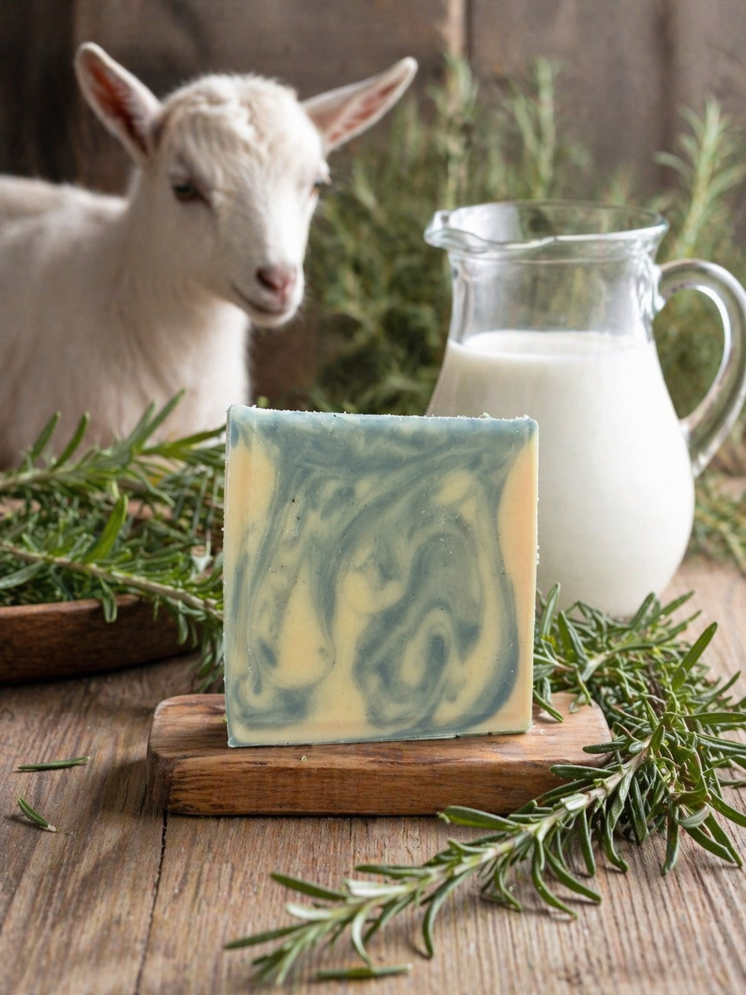 Rosemary Goat Milk*