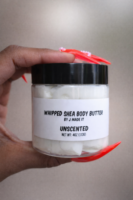 Whipped Shea Butter* 4oz (Unscented)